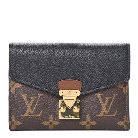 louis vuitton womens wallet black